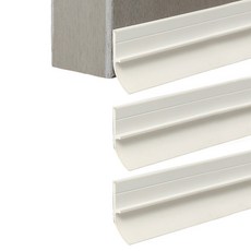 Yoromkorom浴室門縫隙防風遮光縫隙貼 白色, 3個