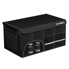 M-NOBLE 折疊式鞋子收納後車廂整理箱, 黑色