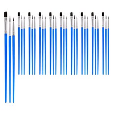 美術畫筆3件組, 10套, 15.6cm, 16.2cm, 16.6cm