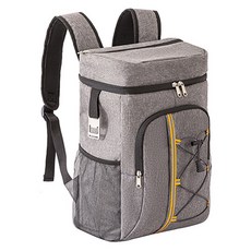 스포츠플로우 익스트림 쿨러 보냉 백팩, 그레이, 22L