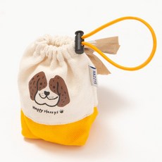 헤지스 반려동물 프렌즈 배변 파우치, YELLOW, 1개입, 1개