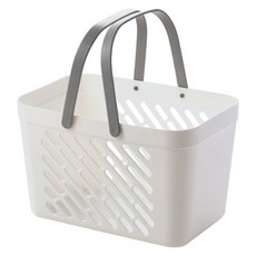 基本款瀝水沐浴籃, 白色