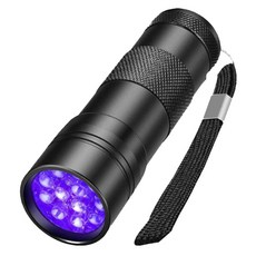 UV燈 探照燈 藍光 紅外線 夜間手電筒, 1個, 單一顏色