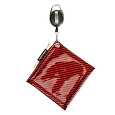 Hotdaysome 方形高爾夫清潔巾, 1個, 紅色