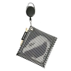 Hotdaysome 方形高爾夫清潔巾, 1個, 黑白色