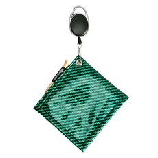 Hotdaysome 方形高爾夫清潔巾, 1個, 綠色