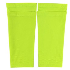 축구 정강이 보호대 2p, 형광그린, 1개