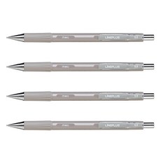 Lineplus mec 製圖自動鉛筆 焦糖色, 4個, 0.5mm