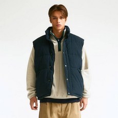WHO.A.U 男款鋪棉背心 WHVWD4T34M