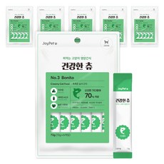 조이펫 고양이 건강한 츄 간식 6p, 가다랑어, 72g, 6개