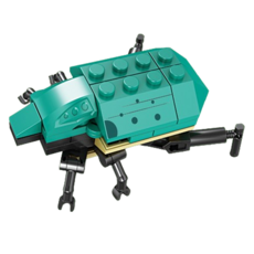 動物立體拼圖 昆蟲13, 混合色, 44件, 1個