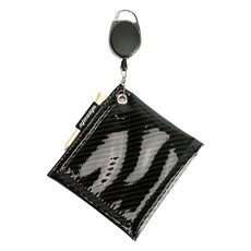 Hotdaysome 方形高爾夫清潔巾, 1個, 黑色