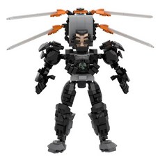 I'CLE Real Skibidi Toilet 兼容積木, 1個, 41泰坦G-Man馬桶渦輪版2