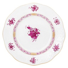 Herend 아포니 디저트 플레이트, 퍼플, 1개