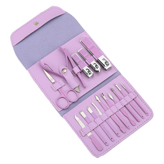 오와이규 다양한 손톱깎이 16종 세트, 바이올렛A타입, 1세트