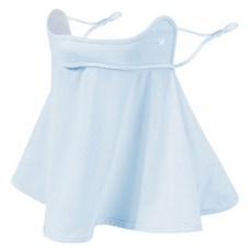 핫데이썸 골프 마스크 얼굴 햇빛가리개, 블루, 1개