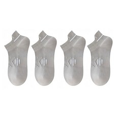 Lovroco 運動機能性高爾夫短襪 4雙組, 1套, 灰色