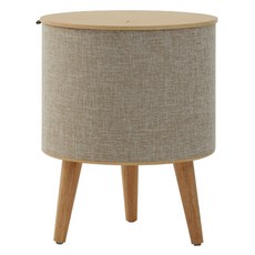 누하스 프레도니 블루투스 스마트 스피커 사이드 테이블, NA-SN210F, 베이지