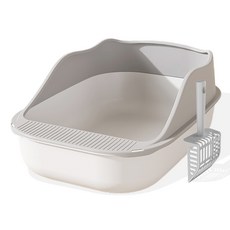 둥둥펫 오픈 고양이 화장실, 그레이, 1개