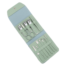 오와이규 다양한 손톱깎이 12종 세트, 그린, 1세트