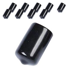 撞球巧克粉選手用矽膠塞, 10個, 黑色