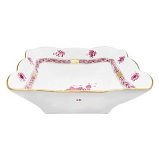 Herend 아포니 사각 샐러드 플레이트 200, 퍼플, 1개