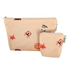 Dotomari幼兒用餐盤尿布包+迷你藥包組, 可愛動物樂園款