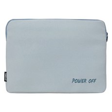 위니즈 심플 래터 노트북 파우치 케이스, 블루(WZFLP172-BL13), 1개