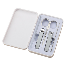 오와이규 다양한 손톱깎이 5종 세트, ABS 화이트박스, 1세트