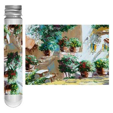 裝在試管裡的困難拼圖, 1個, 150件, 安靜的巷子