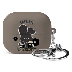 아이무이 포소미 이어폰 하드 케이스 + 키링 세트, 선배, 1세트, 갤럭시 버즈3 / 3프로