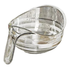 뭉글 핸들형 세척볼 채반, 화이트, 1개