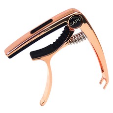 탑피아 편리한 다기능 기타카포 로즈골드, 1개