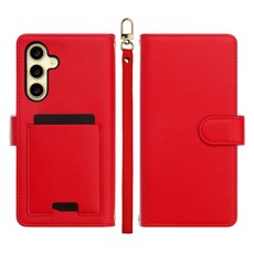 아이수트 램스킨 스트랩 다이어리 백포켓 휴대폰 케이스