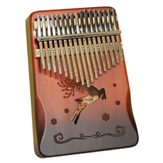 탑피아 심플 칼림바 17음 몽상록 빈티지손싸개 그라데이션, 1개