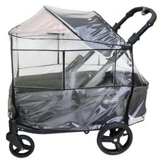 와우베이비 폼포라 웨건 호환 레인커버, 1개, 투명