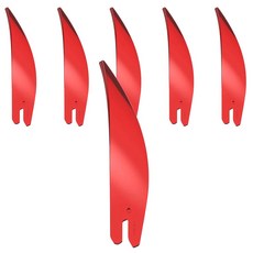 HARIO 好璃奧 SUIREN RIB 透明紅色 RIB-6-TR, 6個, 單品