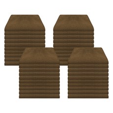 World Clean 多功能超細纖維抹布 中型 棕色, 40個