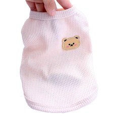 코코스튜디오 반려동물 코코 인디 베어 나시, 연핑크, 1개