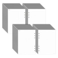 PAPERIAN My Edition 6孔內頁 A5 點陣筆記本, 40入, 2個