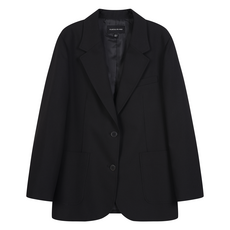 PLASTIC ISLAND 女款單排扣寬鬆版型夾克 PQ3WJ462