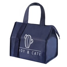 Allode 可愛印花便當袋, 1個, NO 04 海軍藍