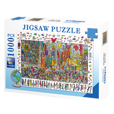成人高難度益智拼圖, 1000件, 設計3, 1個