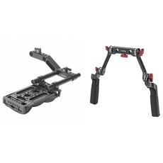 스몰리그 숄더패드 키트 + 숄더 마운트 쉐이킹 핸들 세트, 1세트, 2166B(숄더패드 키트), 2002F(핸들)