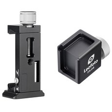 레오포토 스마트폰 홀더 + 콜드슈 어댑터 세트, 1세트, PC-90II(홀더), FA-04(어댑터)