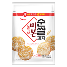 청우식품 미본 순쌀과자 26p, 288g, 1개