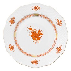 Herend 아포니 디저트 플레이트 210, 오렌지, 1개