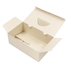 Happy Pack 甘蔗炸雞盒 象牙白 大, 1個, 50個