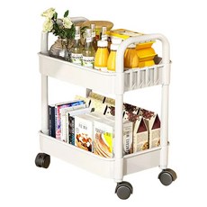 Join Made 移動式層架推車, 白色