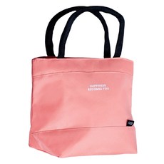 Allode 簡約字母午餐袋, 1個, NO 01 粉紅色